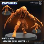 WHITE CROW ASSASSIN SKULL HUNTER 1