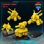 CYBERPUNK DRONES SET A