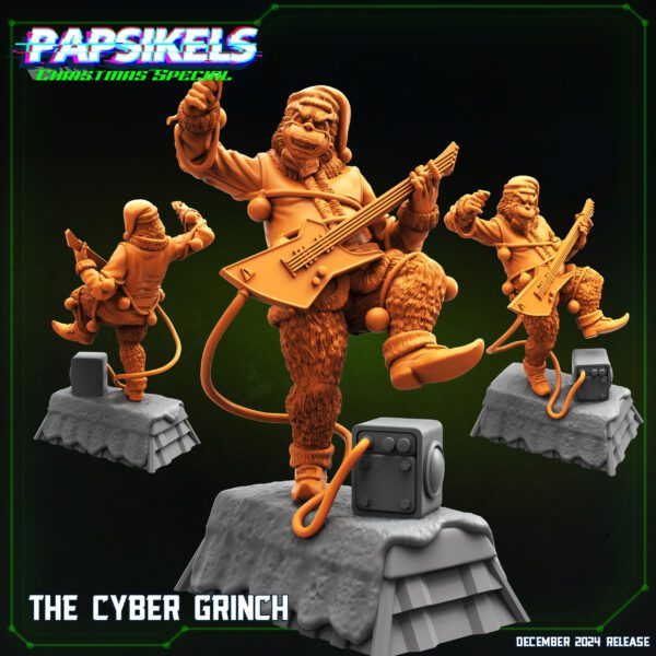 THE_CYBER_GRINCH THE CYBER GRINCH 75mm
