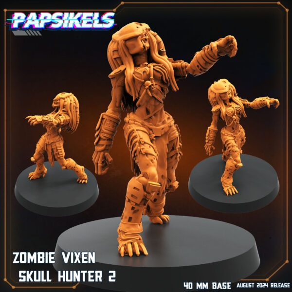 ZOMBIE_VIXEN_SKULL_HUNTER_2 ZOMBIE VIXEN SKULL HUNTER 2