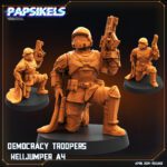 DEMOCRACY TROOPERS HELLJUMPER A4