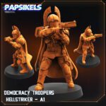 DEMOCRACY TROOPERS HELLSTRIKER - A1