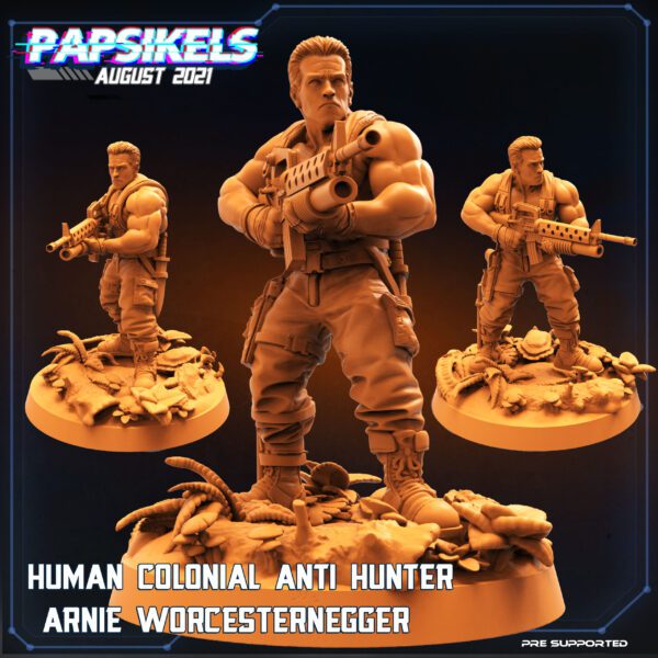 human-colonial-anti-hunter-arnie-worcesternegger1 HUMAN COLONIAL ANTI HUNTER ARNIE WORCESTERNEGGER