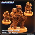 HUMAN COLONIAL MARINE MEDIC ALEX WEBNER
