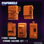 CYBER TERRAIN VENDING MACHINE SET - 1