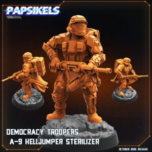 DEMOCRACY TROOPERS A-9 HELLJUMPER STERILIZER